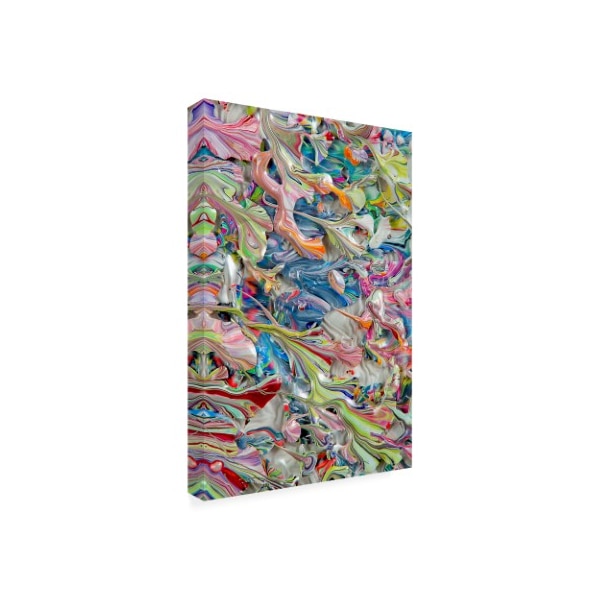 Mark Lovejoy 'Abstract Splatters Lovejoy 31' Canvas Art,22x32
